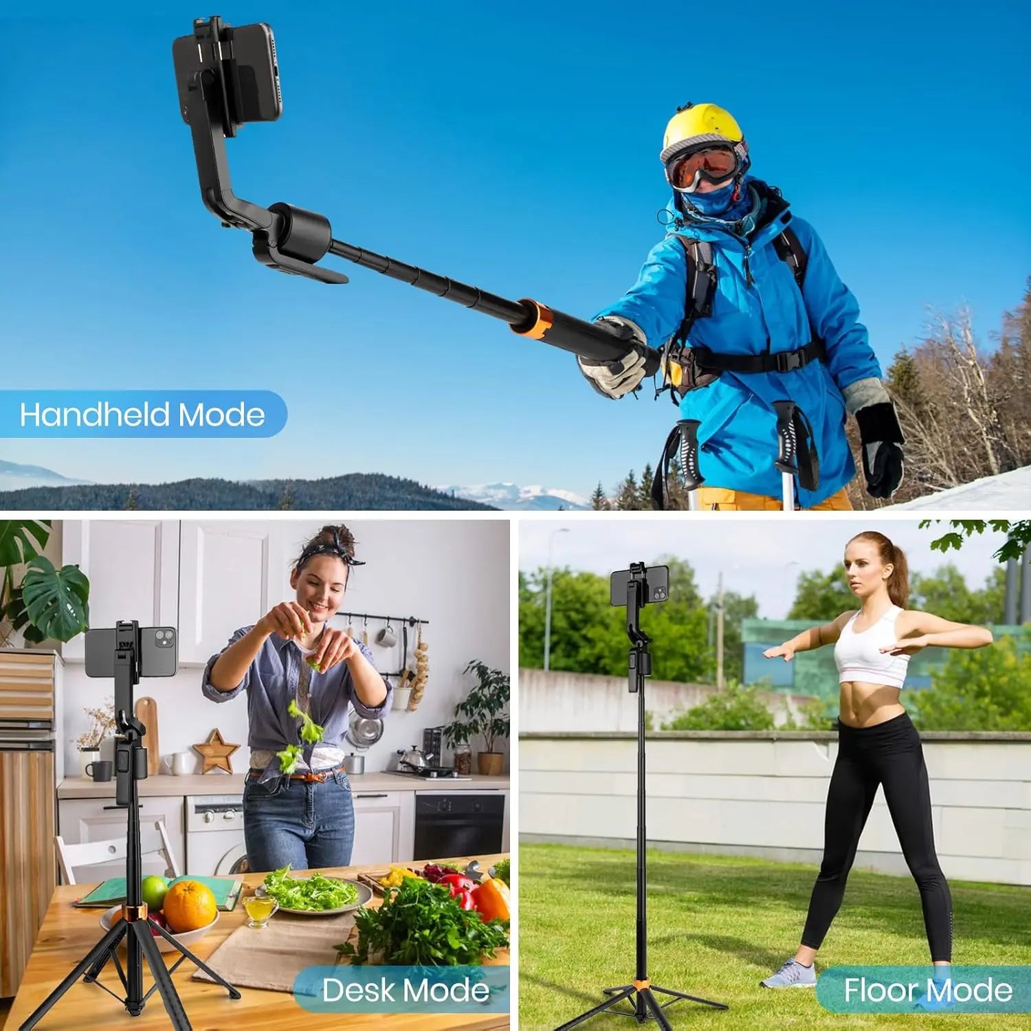 SpinTrack 360 Rotator Selfie Tripod